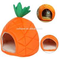 Pineapple Design Pet House Dog Warm Cave Nest Cozy Sleeping Bed for Dog & Cat Puppy Sleeping Bag